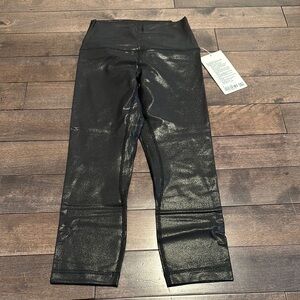 Lululemon align shine leggings 21” crop nwt size 4